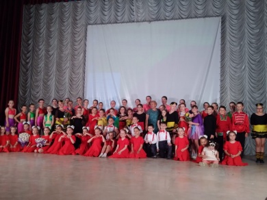 Отчётный концерт народного хореографического коллектива «Волна»