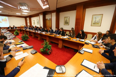 Заседание Молодежной комиссии Московского координационного совета 