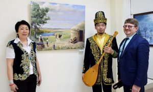 В Оренбурге открылась выставка картин актюбинских художников