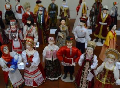 В рамках фестиваля «Многонациональная Россия» пройдет выставка кукол в костюмах народов России