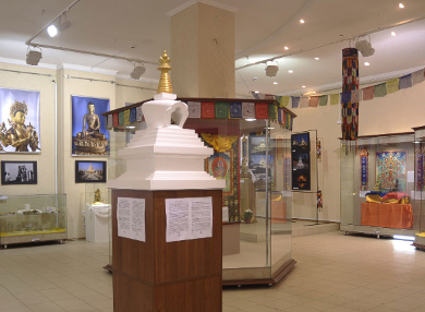 «Ступа, исполняющая желания» в Государственном музее искусства народов Востока
