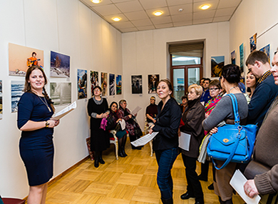 Открытие выставки «Греция: мои мгновения счастья» в Московском доме национальностей