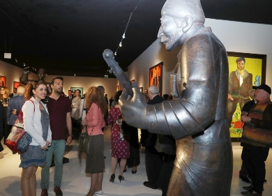 В Центре Гейдара Алиева открылась выставка всемирно известного художника Зураба Церетели