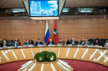 Заседание Московского координационного совета региональных землячеств при Правительстве Москвы