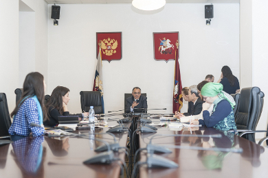 Заседание Комиссии по информационной политике Совета по делам национальностей при Правительстве Москвы