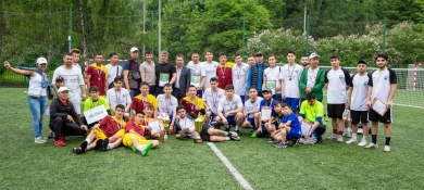 На территории спортивного комплекса «Лидер» Парка культуры и отдыха «Сокольники» состоялся IV Межнациональный молодежный футбольный турнир «Кубок «МДН»
