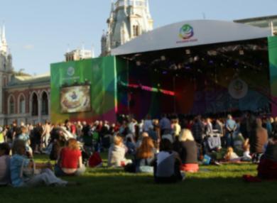 Фестиваль славянского искусства "Русское поле" прошел в Москве 