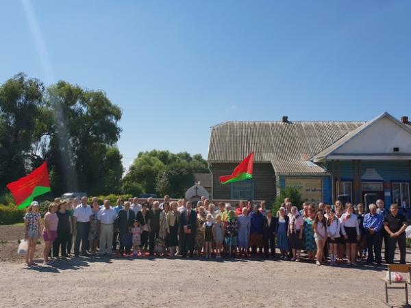 Митинг памяти и скорби о жителях деревни Погост, погибших в годы Великой Отечественной войны