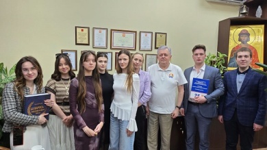 Встреча Председателя ФНКА Белорусов России С.Л.Кандыбовича с руководителями студенческих белорусских землячеств