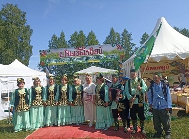 На родине ичкинских татар прошел областной праздник Сабантуй-2024