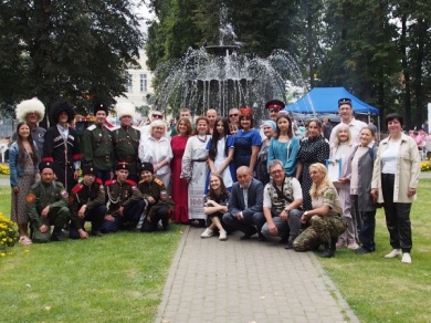 В День города Владимира в сквере «Липки» состоялся традиционный фестиваль «Многоликий Владимир»