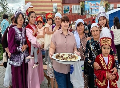 Праздник казахской культуры "Туган жер" прошел в Курганской области