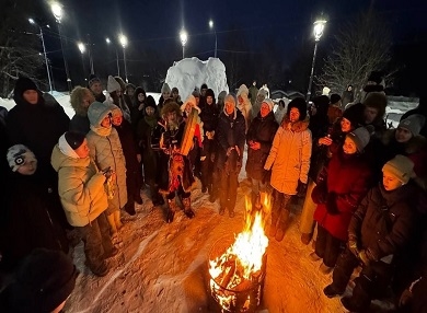 Праздник чистого снега состоялся в Мурманской области