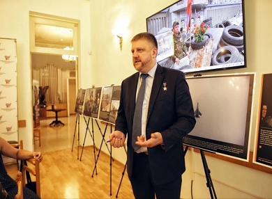 В Краснодаре презентовали фотовыставку «Русская весна. Луганск. 2014»